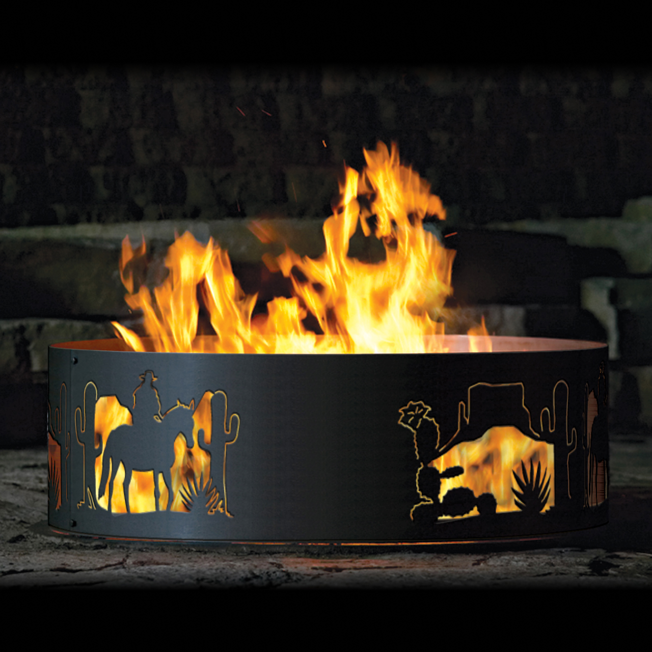 Southwest Metal Fire Ring | Fox River Fire Rings