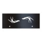 antlers tall white
