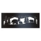 bear cubs square white
