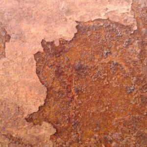 Close Up of Rust on Metal